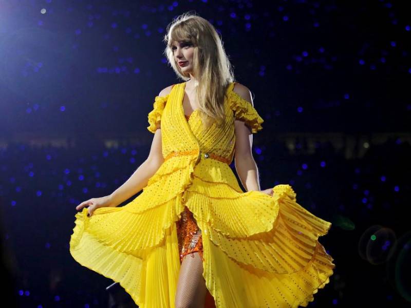 La cantante Taylor Swift.