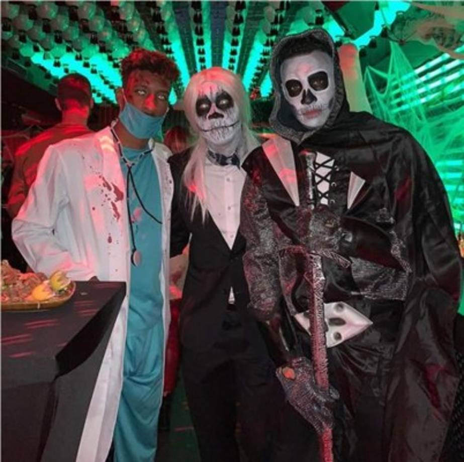 Kingsley Coman, David Alaba y Corentin Tolisso.