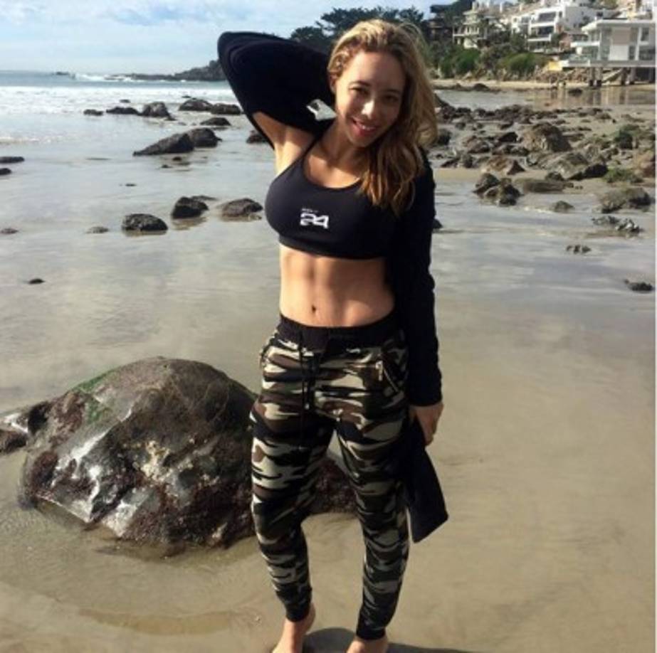 Samantha es una número uno en preparación física y entrenamientos personalizados.