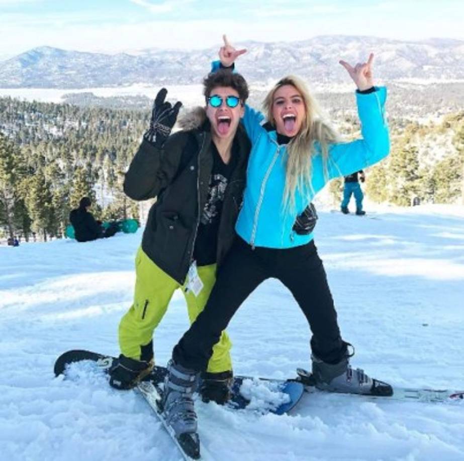 La joven venezolana también ha grabado varios videos cómicos con el youtuber mexicano, Juanpa Zurita.