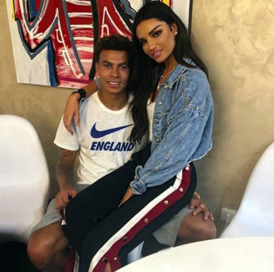 Ruby Mae viajó a Rusia para apoyar a su novio Dele Alli en el Mundial 2018.