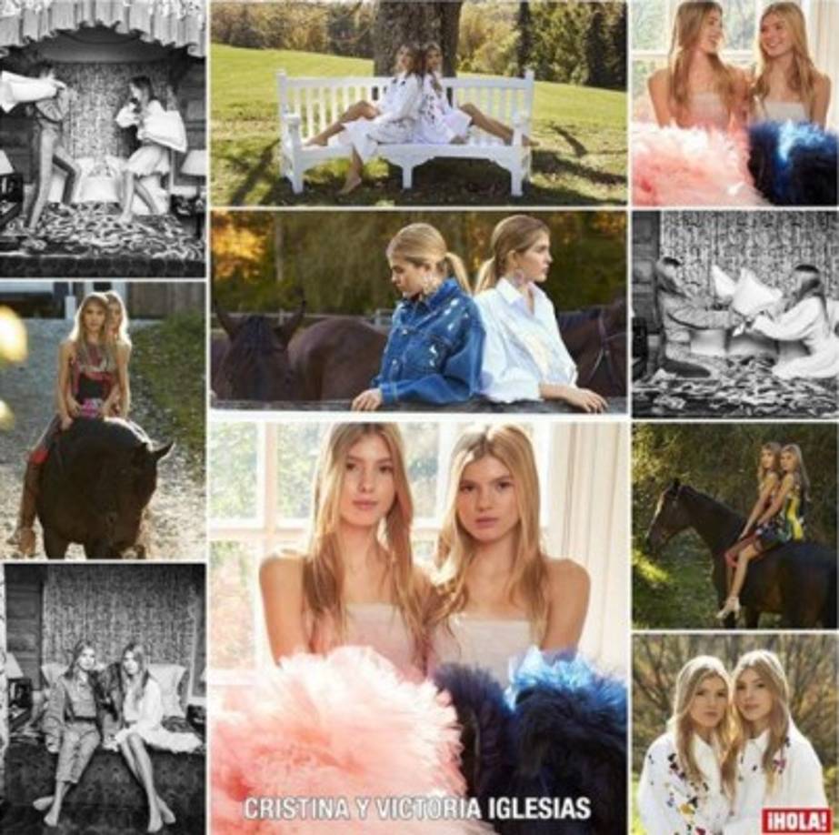 La revista Hola les realizó recientemente una sesión fotográfica donde participó el fotógrafo francés Patrick Demarchelier, retratista de cabecera de Diana de Gales y uno de los impulsores del fenómeno de las supermodelos de los años 90.<br/>