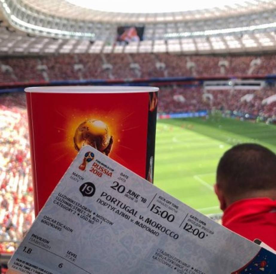 Natalie presumió de haber visto los juegos de Portugal en la fase de grupos. La chica gritó el gol de CR7 ante Marruecos que le dio la victoria.