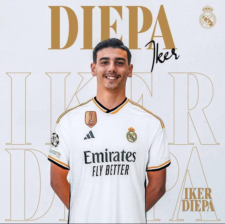 El Real Madrid acaba de fichar a Iker Diepa de apenas 13 años, es defensor y jugará en el Sub 14. Su fichaje fue furor en las redes sociales.