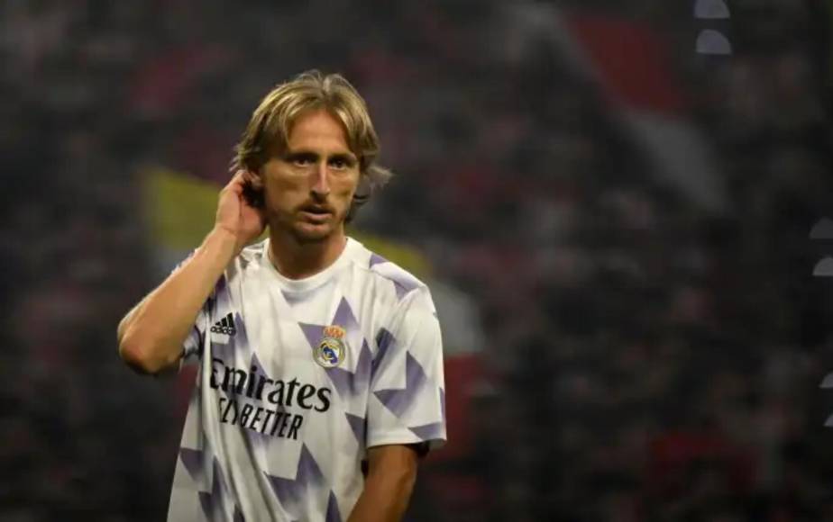 Luka Modric: Centrocampista croata del Real Madrid.