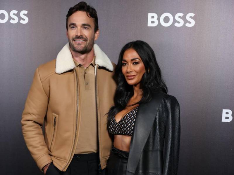 Thom Evans y Nicole Scherzinger.