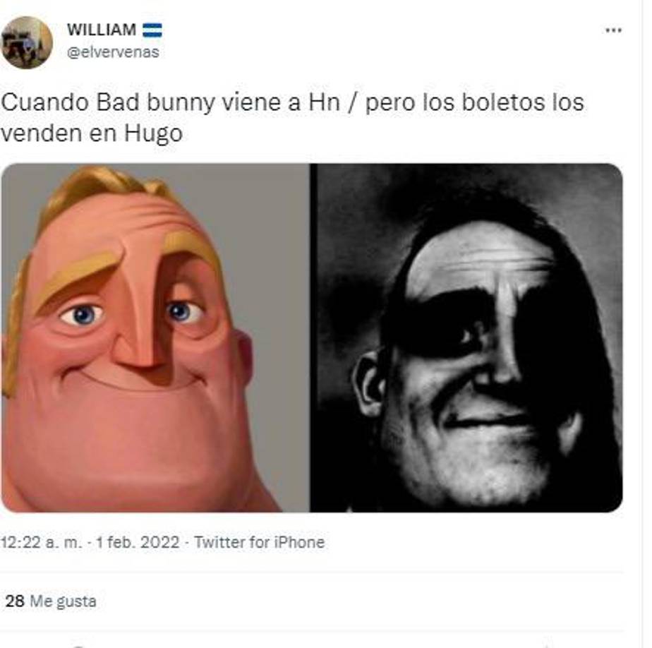 Se agotan boletos para concierto de Bad Bunny y las redes estallan con los mejores memes