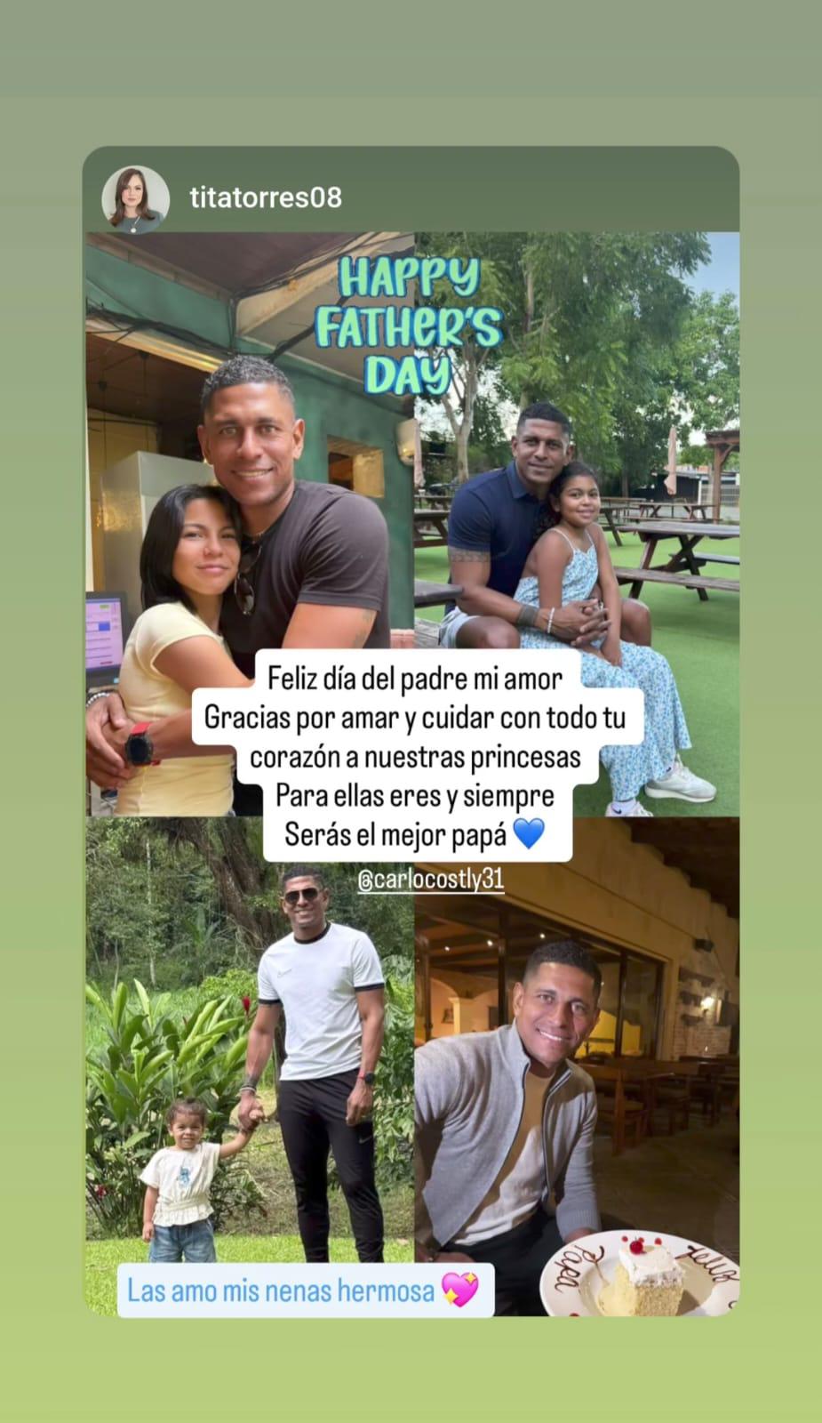Famosos hondureños celebran el Día del Padre con emotivas publicaciones