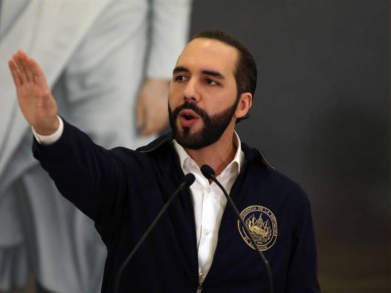Nayib Bukele, presidente de El Salvador.