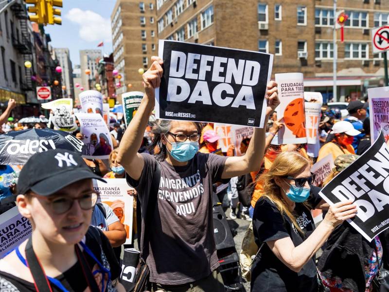 Los demócratas defendieron que se cumplen todos los requisitos para aprobar cambios migratorios en solitario a través de un proceso conocido como “reconciliación”.