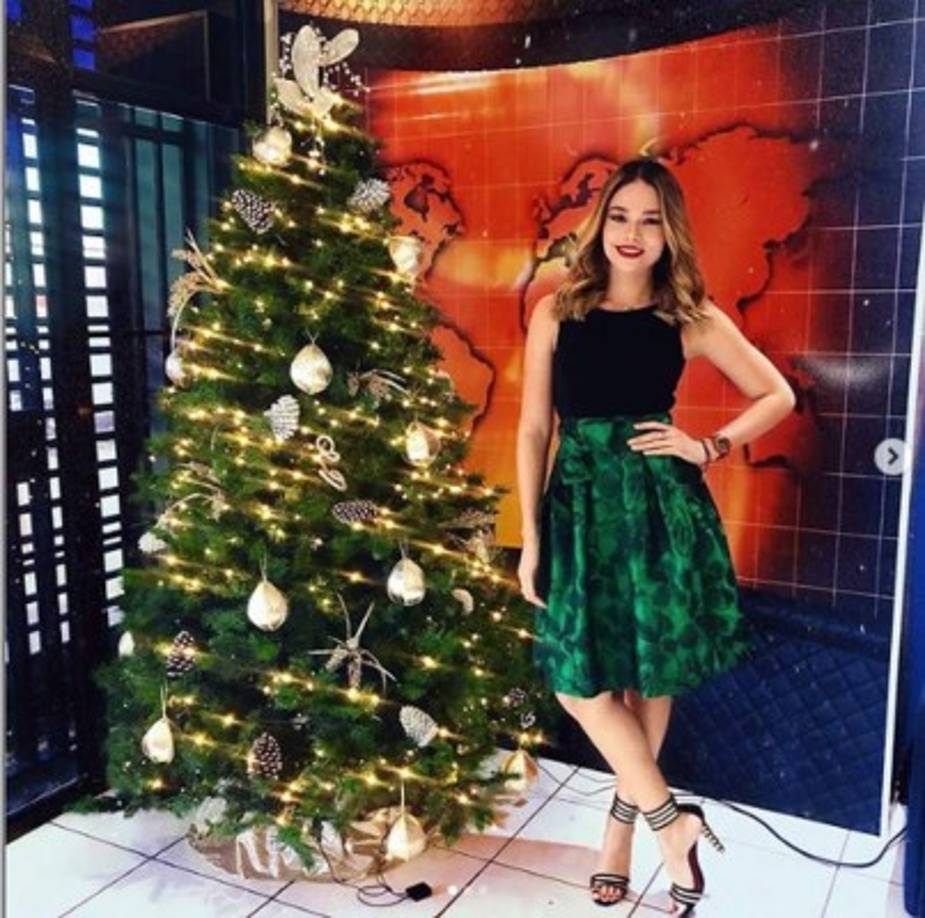 Sirey Morán, modelo, exMiss Honduras y presentadora en Televicentro, también lució muy guapa.