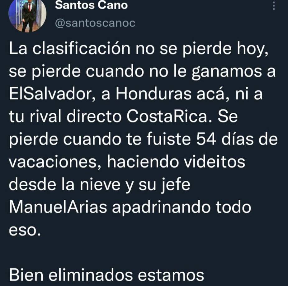 Panameños han reaccionado con mucho dolor tras quedarse a falta de una jornada de la octagonal sin poder pelear el pase al Mundial.