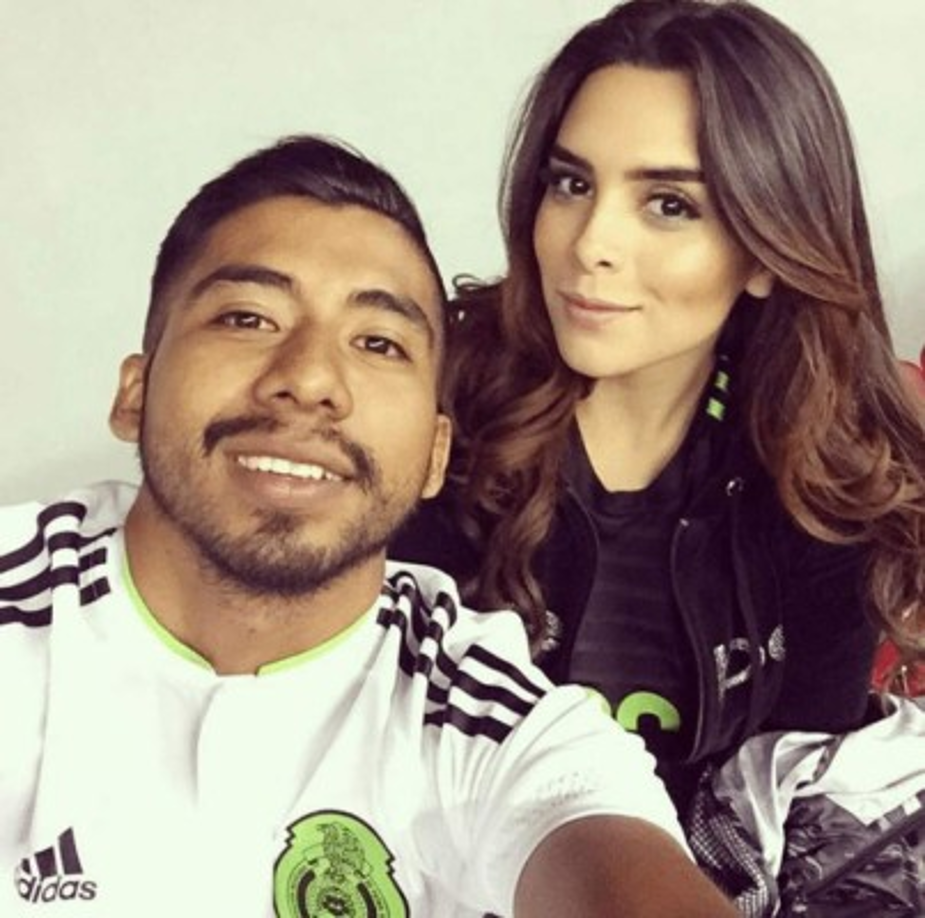 Lluvia Carrillo es conductora del clima en Monterrey y novia del volante Javier Aquino.