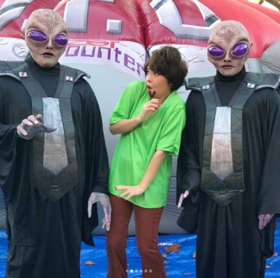 Thalía se ha divertido al máximo.