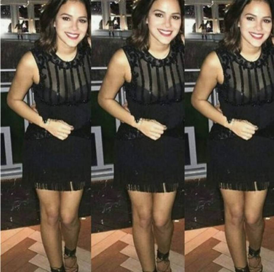 Así se robó miradas Bruna Marquezine, la novia de Neymar.