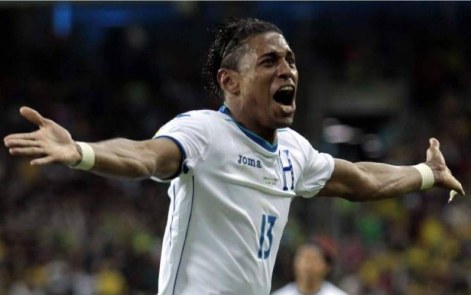 Costly es de los jugadores más queridos en Honduras, anotó el gol de Honduras en Brasil 2014.