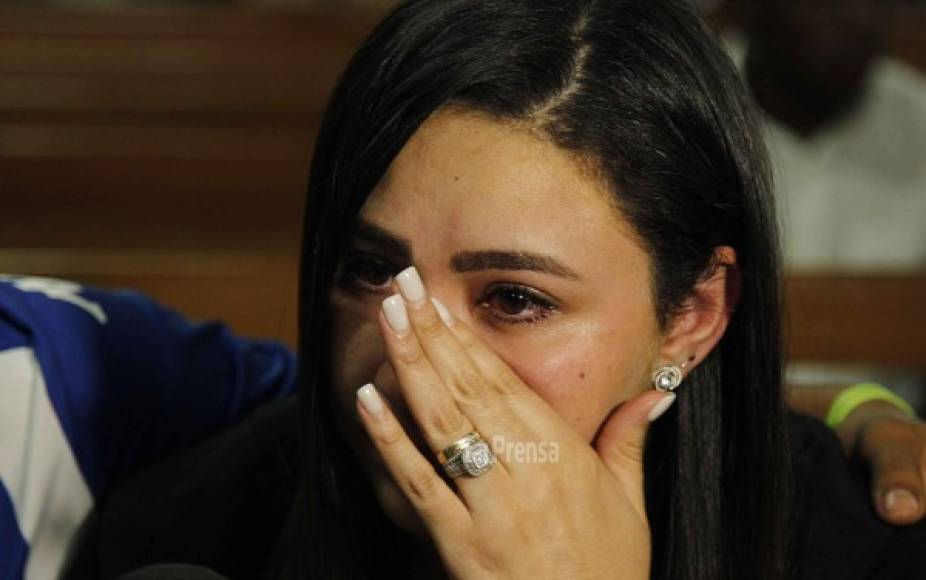 La amada de Juan Carlos García ha llorado la partida de su esposo.