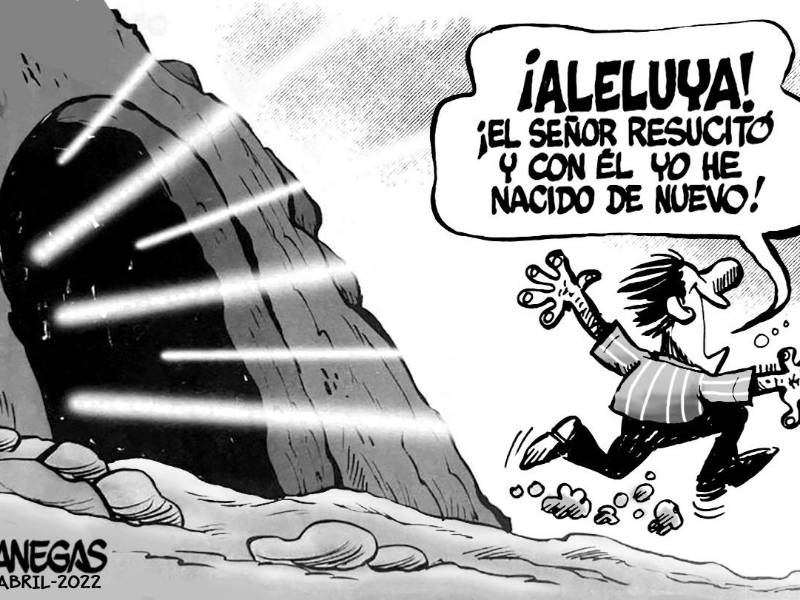 ¡Aleluya! ¡El Señor resucitó y con él yo he nacido de nuevo!