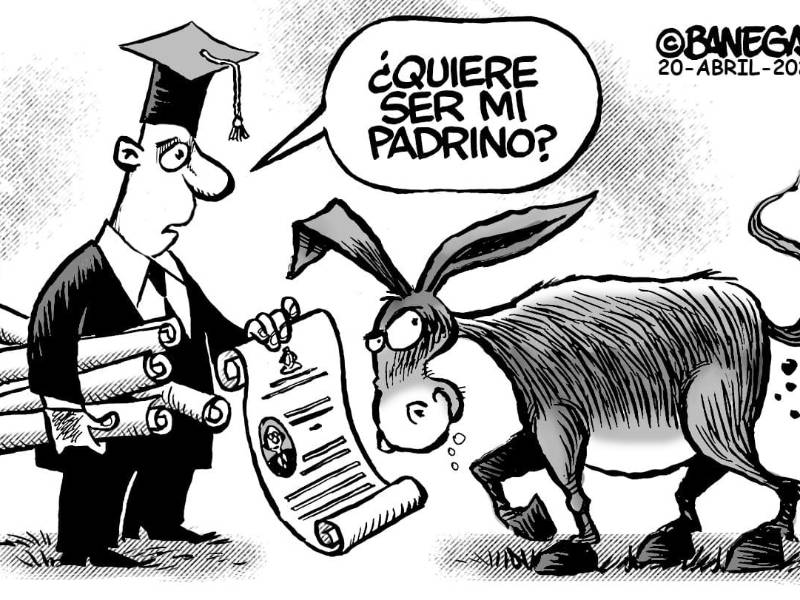 Caricatura de Diario LA PRENSA del 20 de abril de 2026.