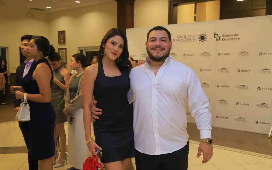 Marelyn Suazo y Marvin Contreras