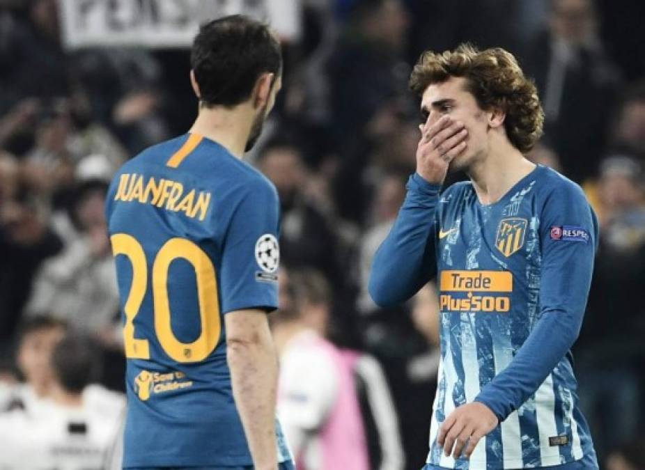 'Hemos elegido mal el día para cagarla. Así ha sido. Todo el mundo está jodido, yo el primero porque no he entrado en el partido', dijo Griezmann al final del partido.