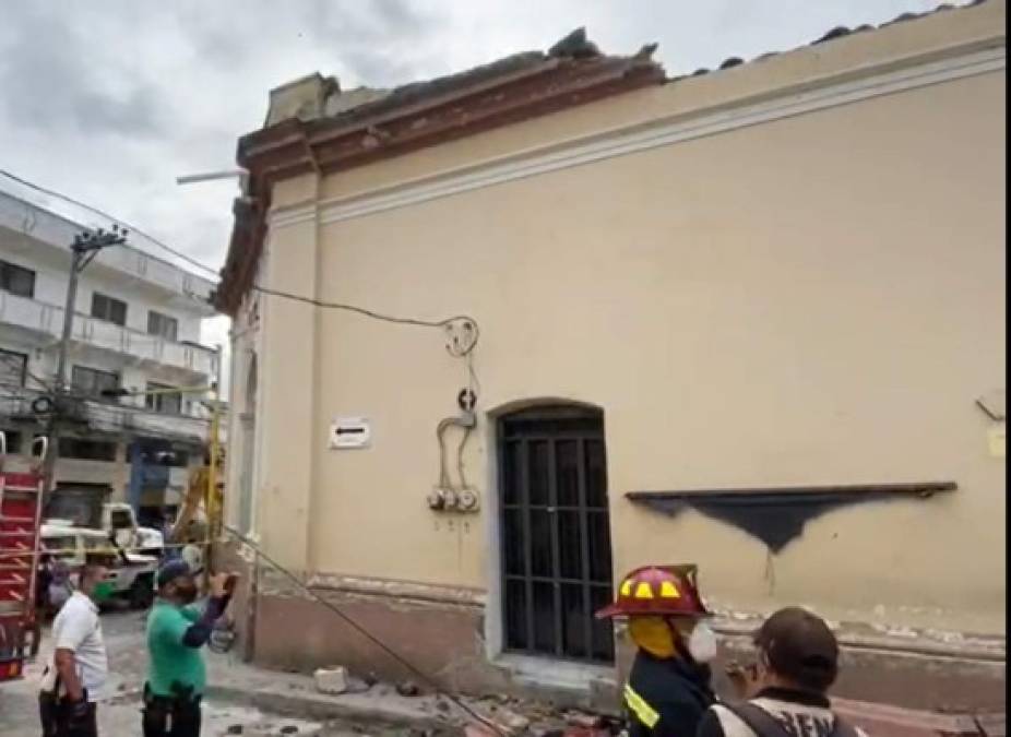 El mercado central de Santa Rosa de Copán funciona en un histórico edificio municipal con más de 100 años de antigüedad.