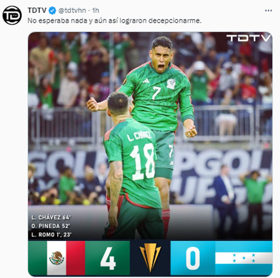 Prensa hondureña reacciona tras amargo debut en la Copa Oro