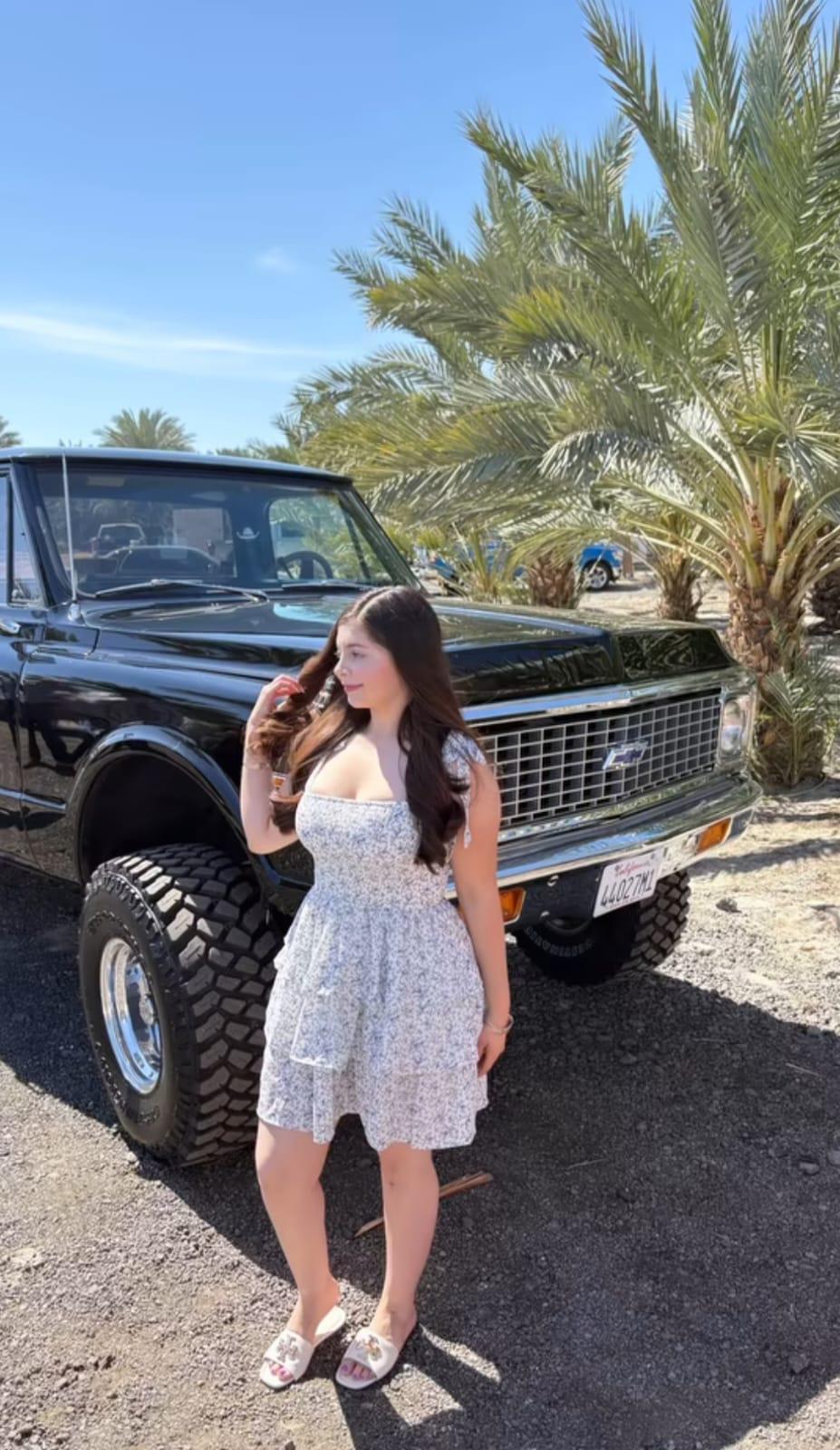 Desaparece famosa influencer en México; su Cybertruck quedó en la escena