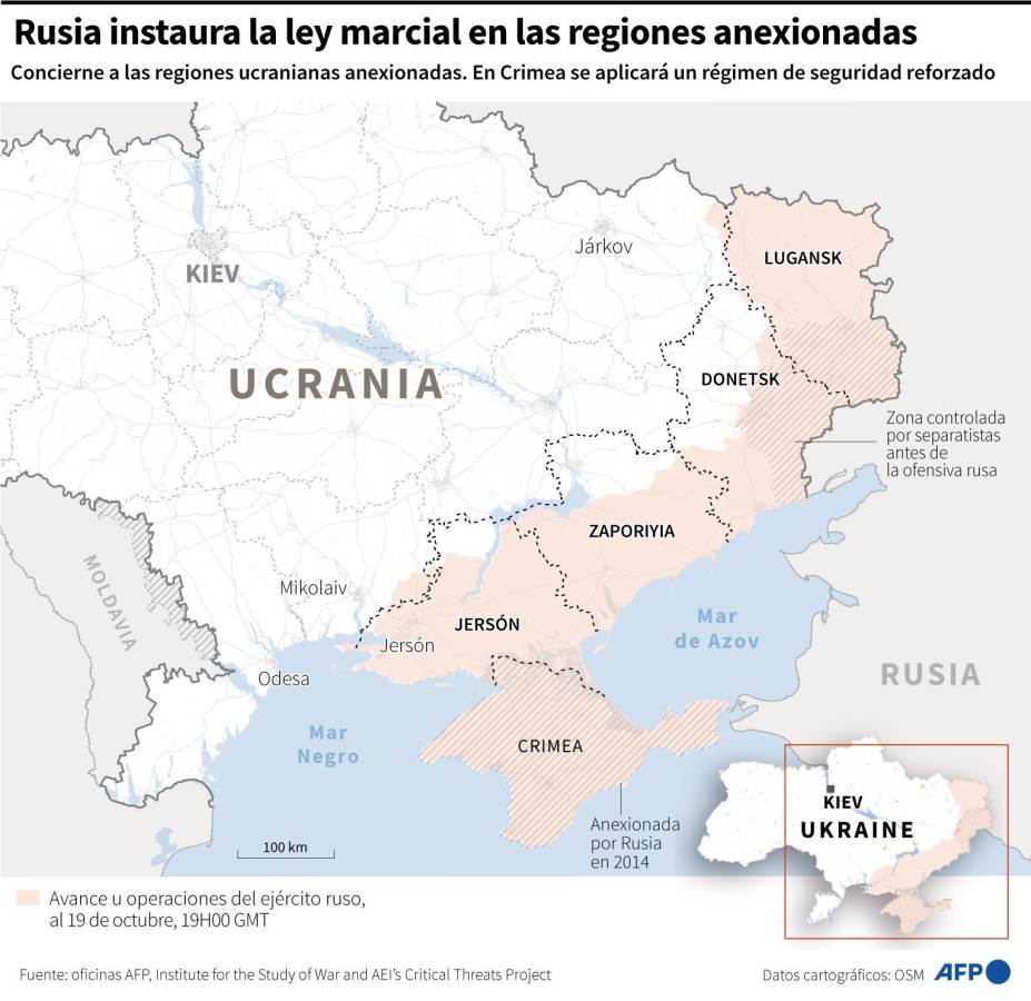 Zelenski acusa a Rusia de haber minado una represa del sur de Ucrania