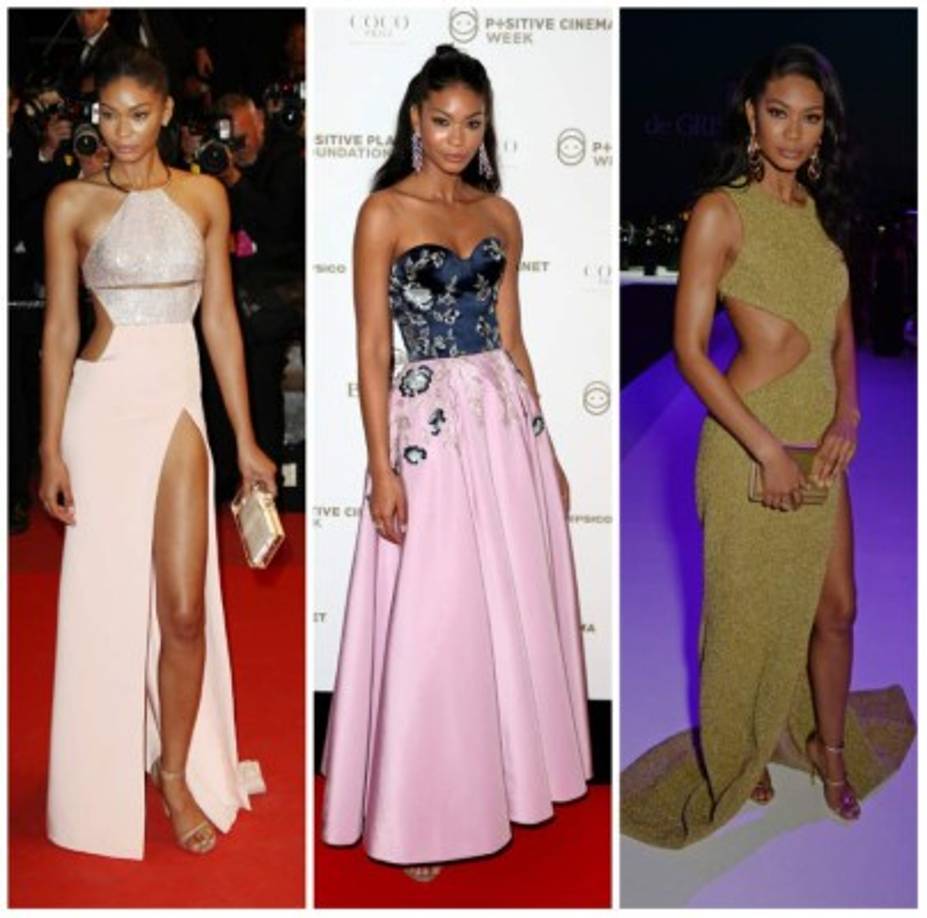 Chanel Iman en una de las fiestas del Festival de Cannes 2016.