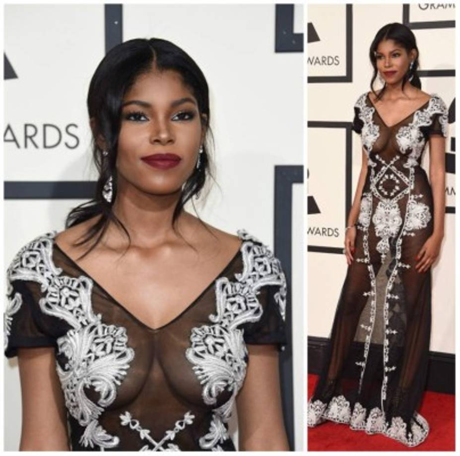 La modelo Diamond White.