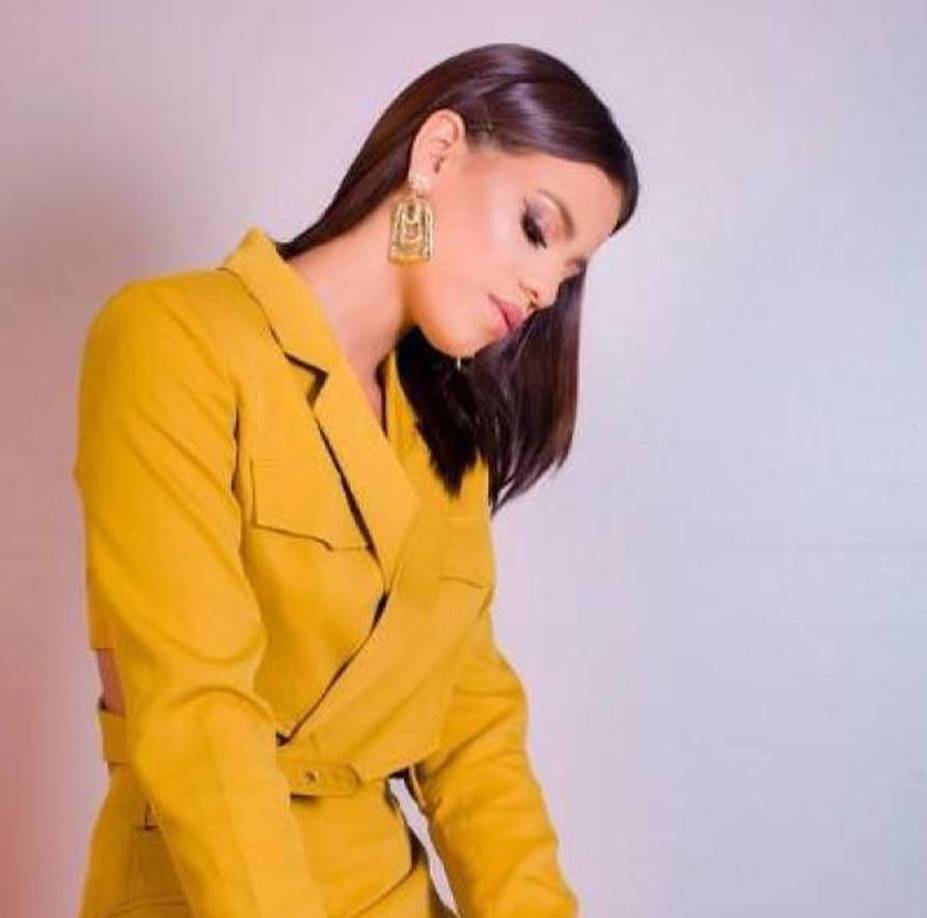 María Cruz es la bella hondureña que conquistó el corazón del futbolista argentino Auzmendi. 