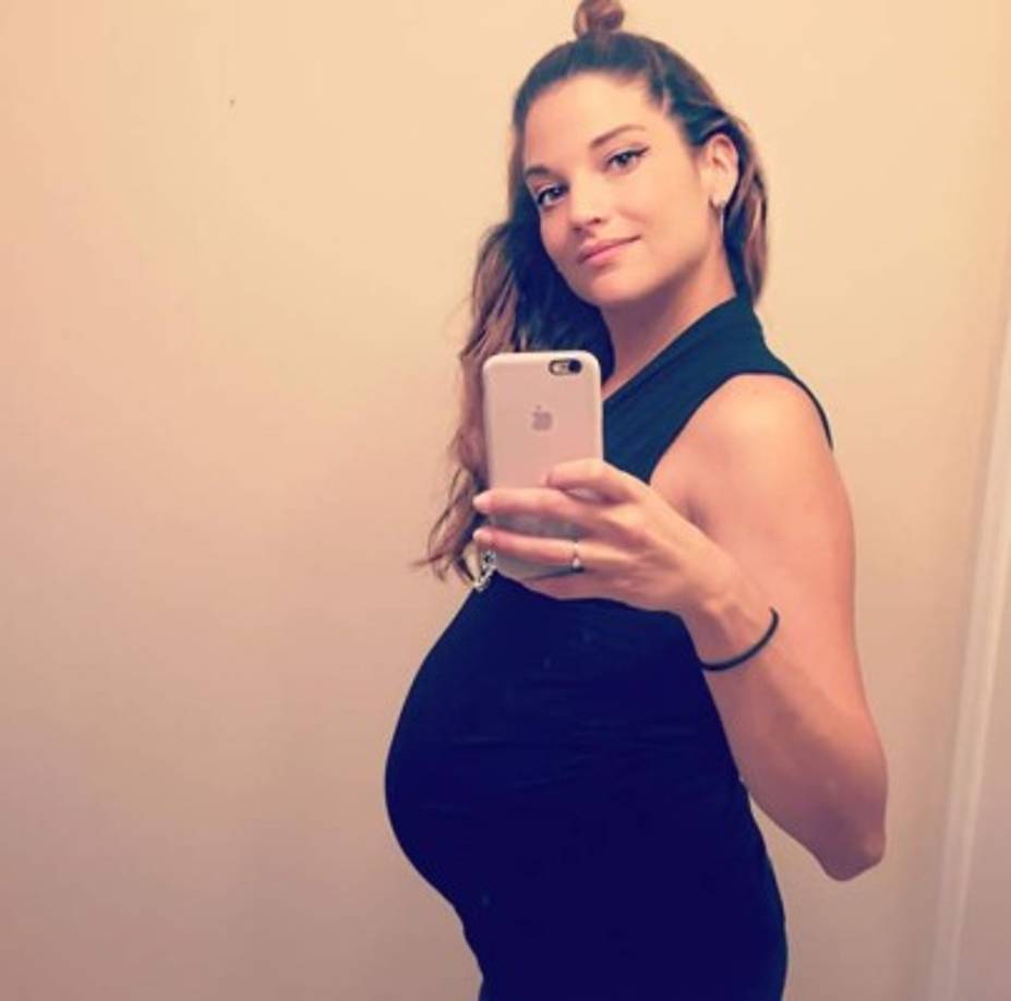 Natalia Jiménez luce espectacular durante su primer embarazo con su esposo Daniel Trueba.