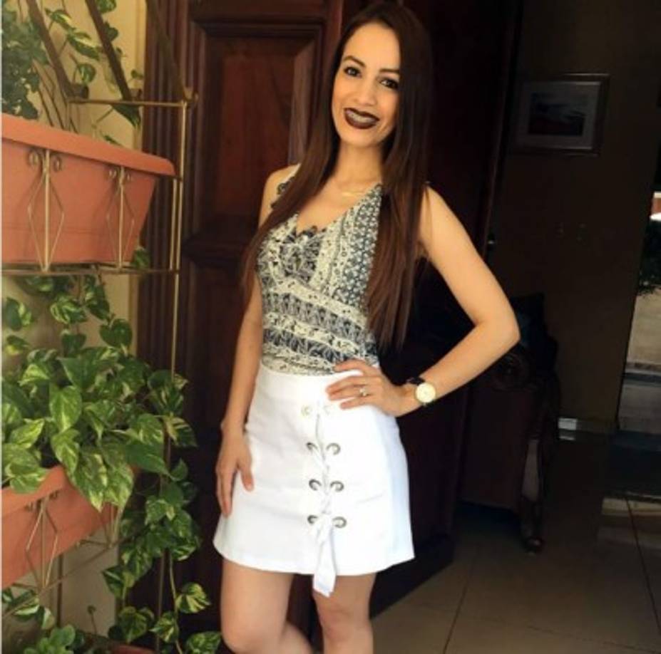 Erika Cabrera - Esposa de Mario Martínez, mediocampista del Real España.