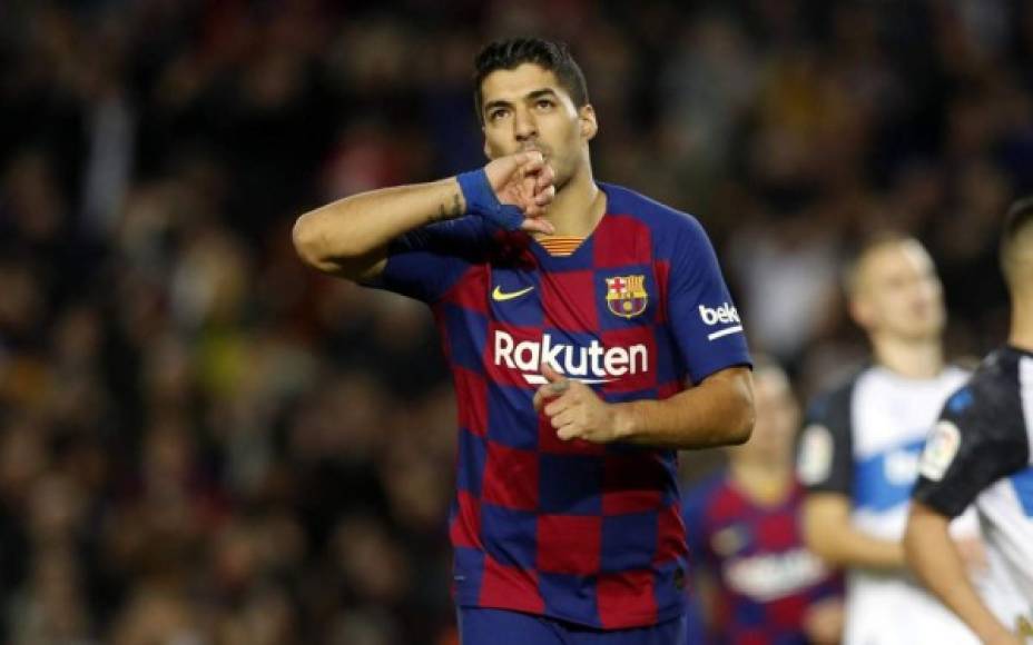 Luis Suárez - Neymar colocó en su listado al delantero uruguayo del Barcelona como el segundo, tras Messi.