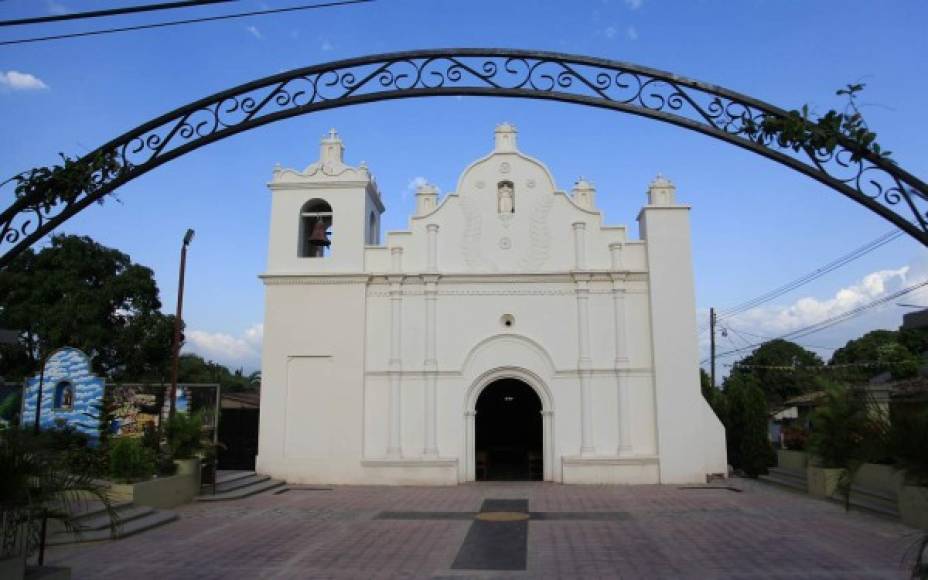 La iglesia de Ajuterique en Comayagua es una de las más destacadas del país.