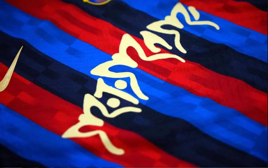 Así es el logo de Rosalía que llevará la camiseta del Barcelona en el Clásico.