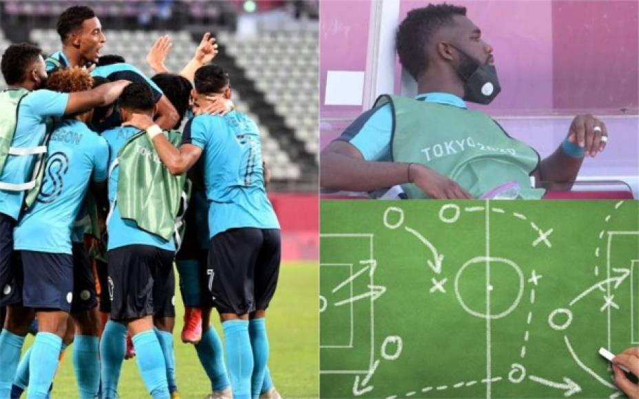 La Sub-23 de Honduras se enfrenta este miércoles a Corea del Sur en donde buscará el pase a cuartos de final de los Juegos Olímpicos. El combinado catracho presentará novedades en el 11 titular. Fotos AFP y Fenafuth.