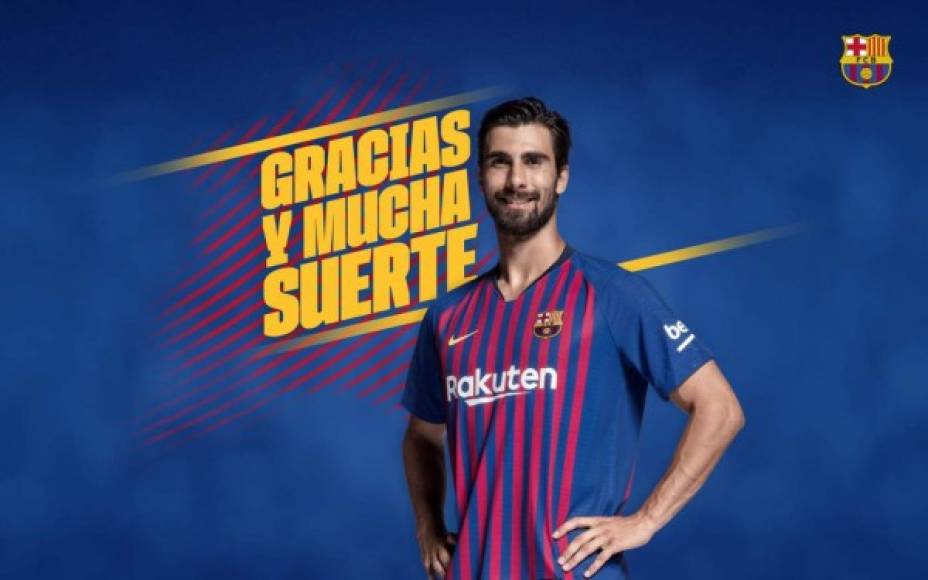André Gómes:El FC Barcelona y el Everton han llegado a un acuerdo por el traspaso del jugador André Gomes. El conjunto inglés pagará al FC Barcelona 25 millones de euros más variables.
