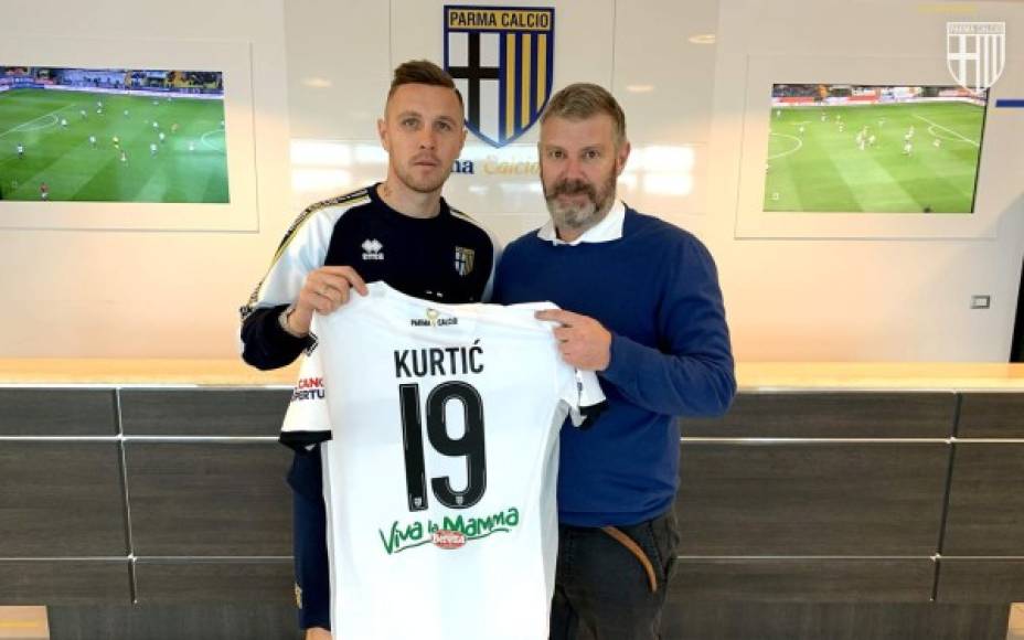 El Parma fichó al mediocampista esloveno Jasmin Kurtic, procedente del SPAL, hasta junio de 2023