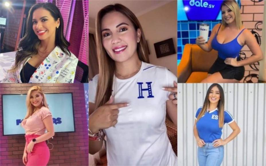 Honduras y El Salvador cuentan con hermosas periodistas deportivas. Además de bellas, son talentosas.