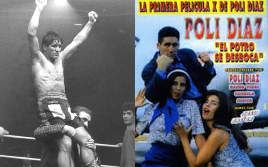 El boxeador español Poli Díaz fue siete veces campeón de España en peso ligero y ocho veces campeón de Europa. Tuvo una breve incursión en el mundo del porno con dos películas: 'El potro se desboca' (junto con Nacho Vidal) y 'El Poli, el lama y la que los lame'.