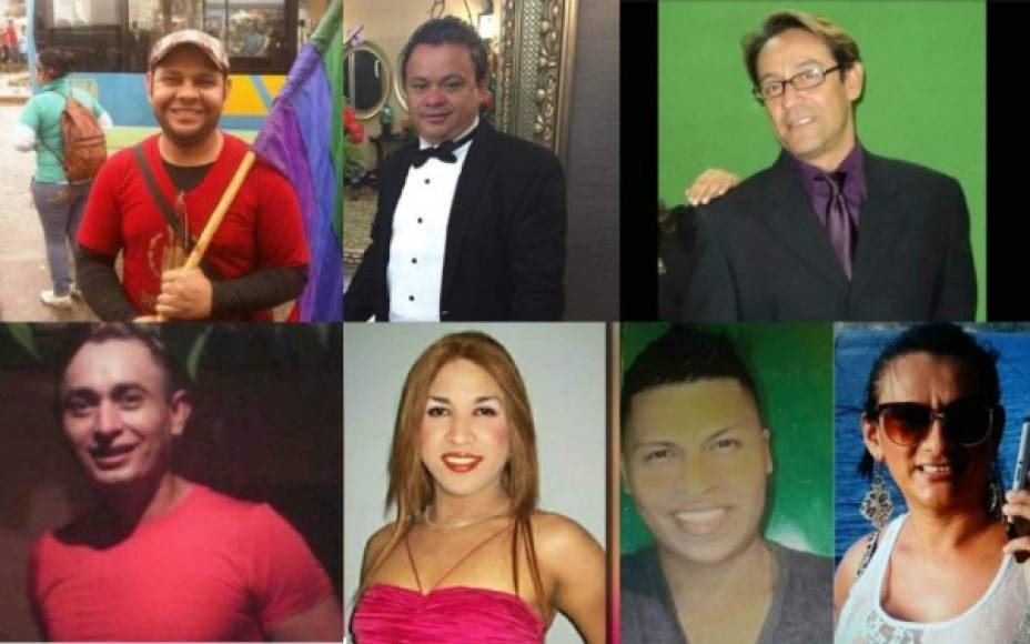Los crímenes contra los miembros de la diversidad sexual desde el 2009 a la fecha registran 317 casos, de los cuales el 92 % están impunes, de acuerdo al Observatorio de Muertes Violentas de la Comunidad LGBTI en Honduras, de la Red Lésbica Cattrachas. <br/><br/>La organización precisa que de los 317 casos, 180 pertenecen a personas gays, 37 a lesbianas y 100 a personas trans. (Foto de collage representa a miembros de la comunidad LGTBI asesinados en los 2000). <br/><br/>Estos son los casos más mediáticos de los últimos meses de 2019:<br/><br/><br/><br/><br/>