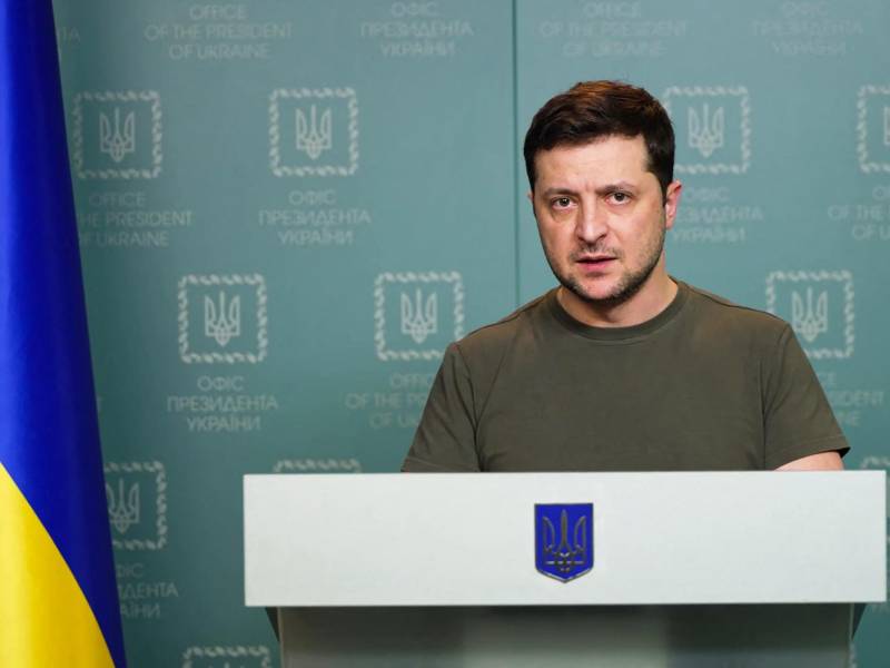 El presidente ucraniano, Volodimir Zelenski.