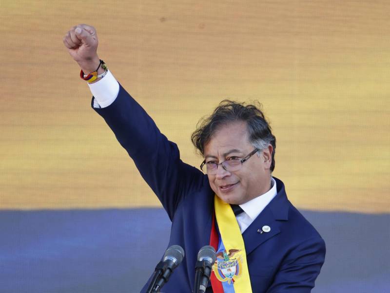 Gustavo Petro, presidente de Colombia. Fotografía: EFE