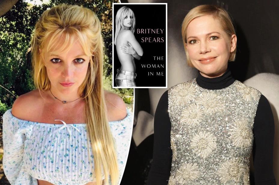 Britney Spears elige a Michelle Williams para narrar su audiolibro