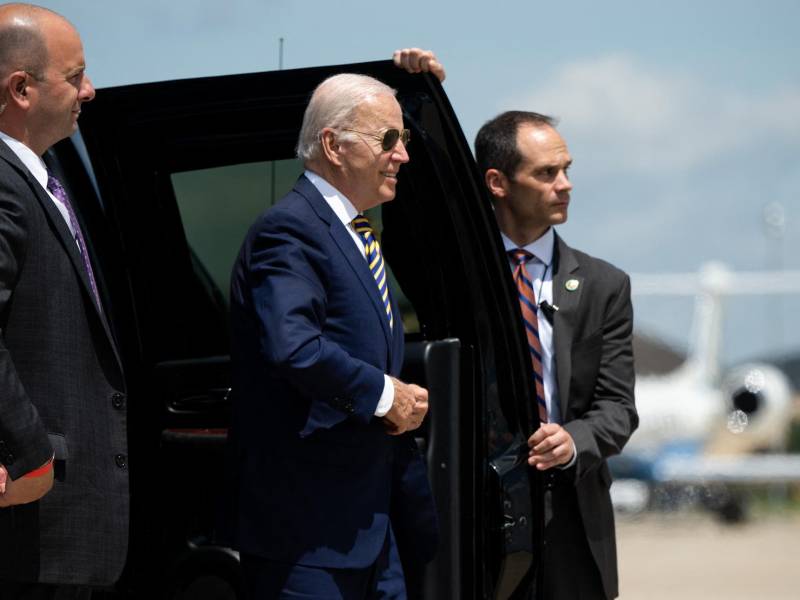 Biden partió este jueves hacia Corea del Sur en su primer viaje a Asia.