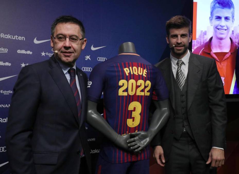 Exigió ganar más que otro futbolista: Filtran polémico contrato que Piqué firmó con Barcelona en el 2018
