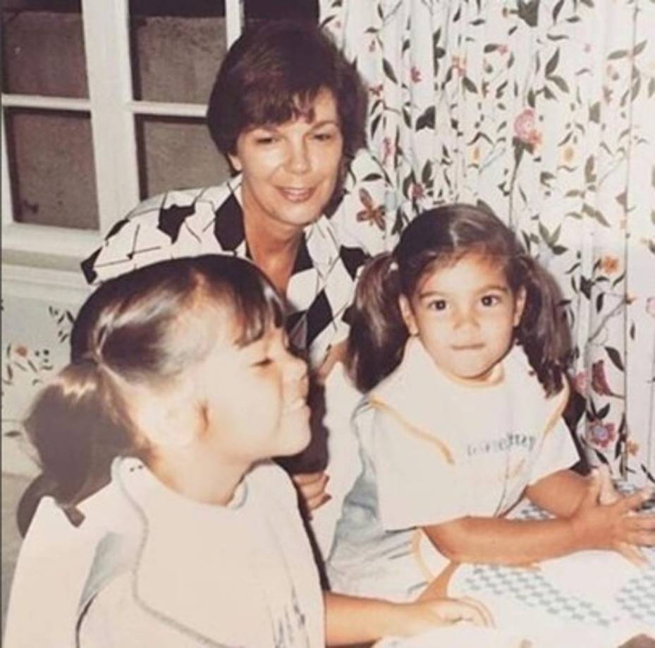 Kim Kardashian y su madre Kris Kardashian.
