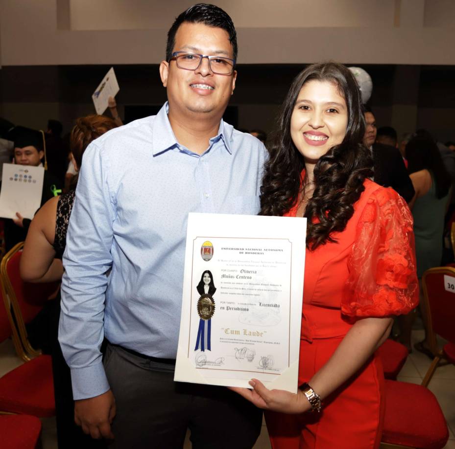 Allan López y Oliveria Muñoz